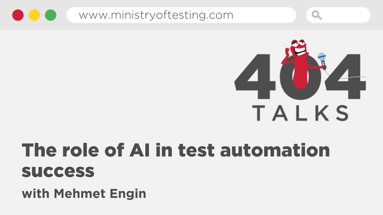 The role of AI in test automation success image