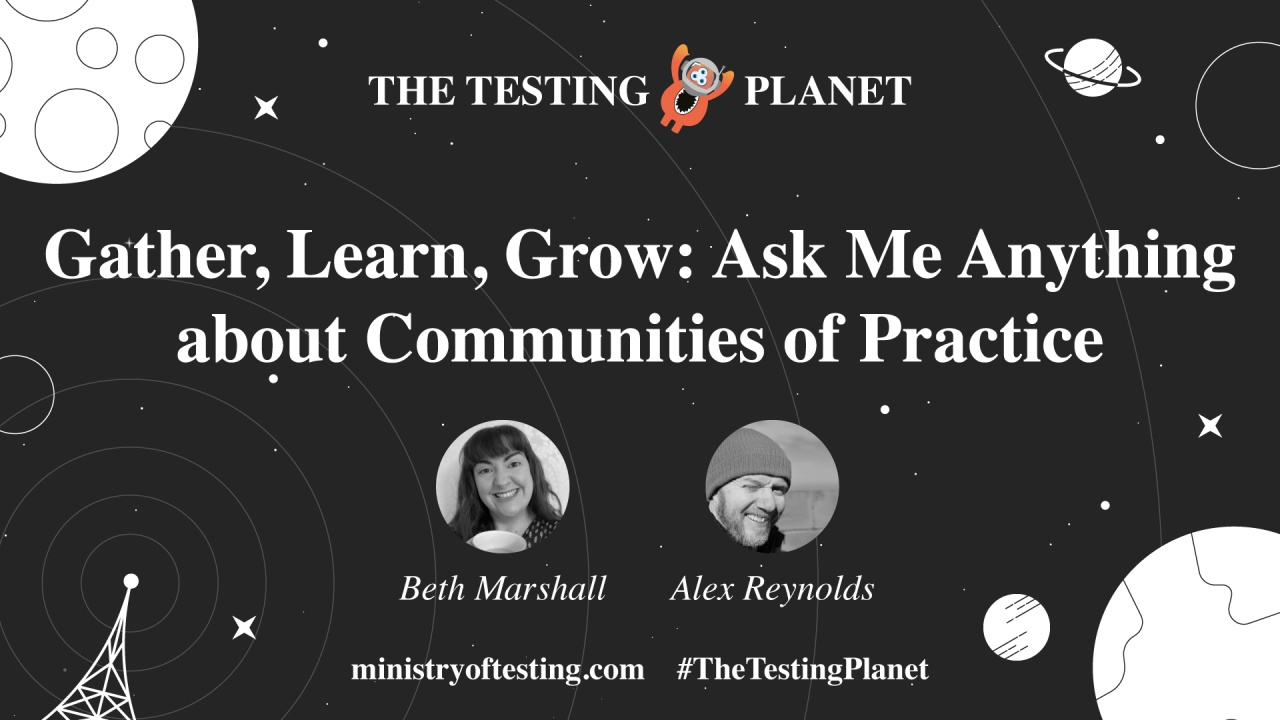 Gather, learn, grow: Ask me anything about communities of practice image