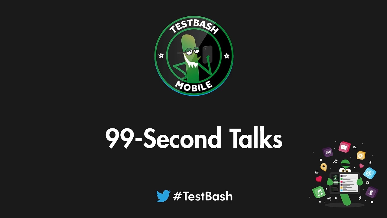 99 Second Talks - TestBash Mobile image