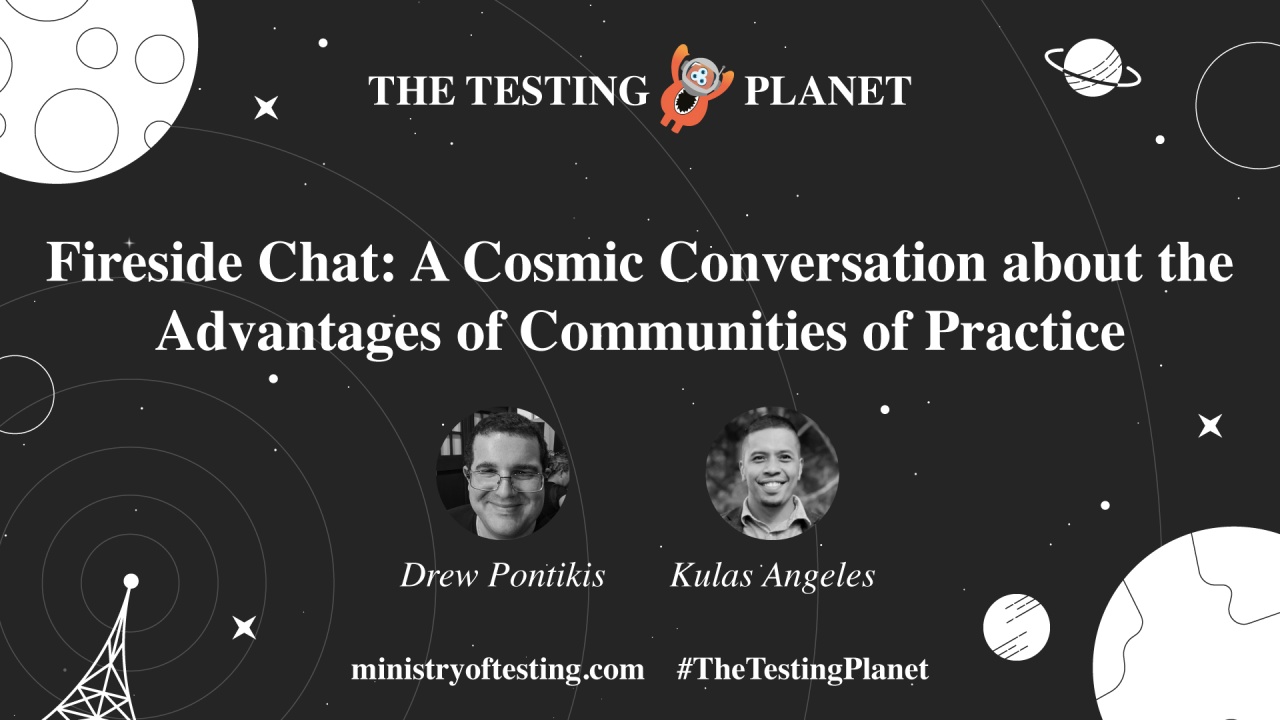 A cosmic conversation about the advantages of communities of practice image