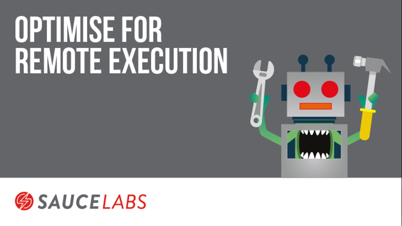 Optimize For Remote Execution image