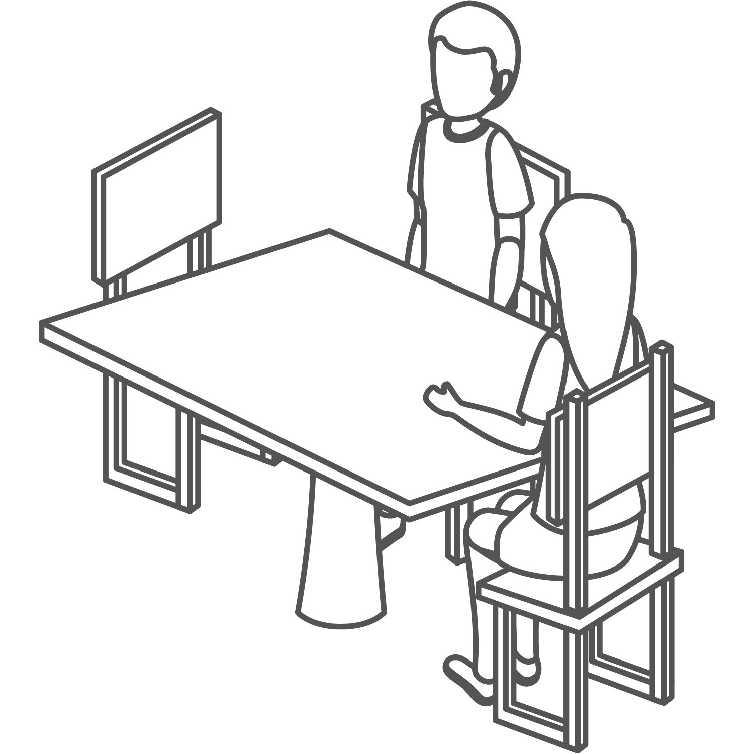Image of developer with no time